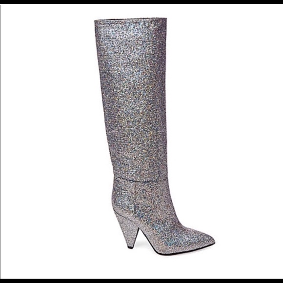 Steve Madden Shoes Steve Madden Glitter Boots Size 8 Nib Poshmark